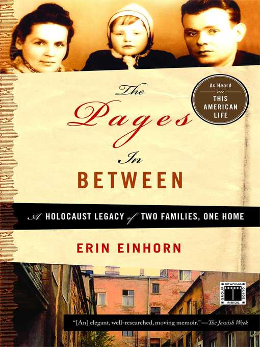 Title details for The Pages In Between by Erin Einhorn - Wait list